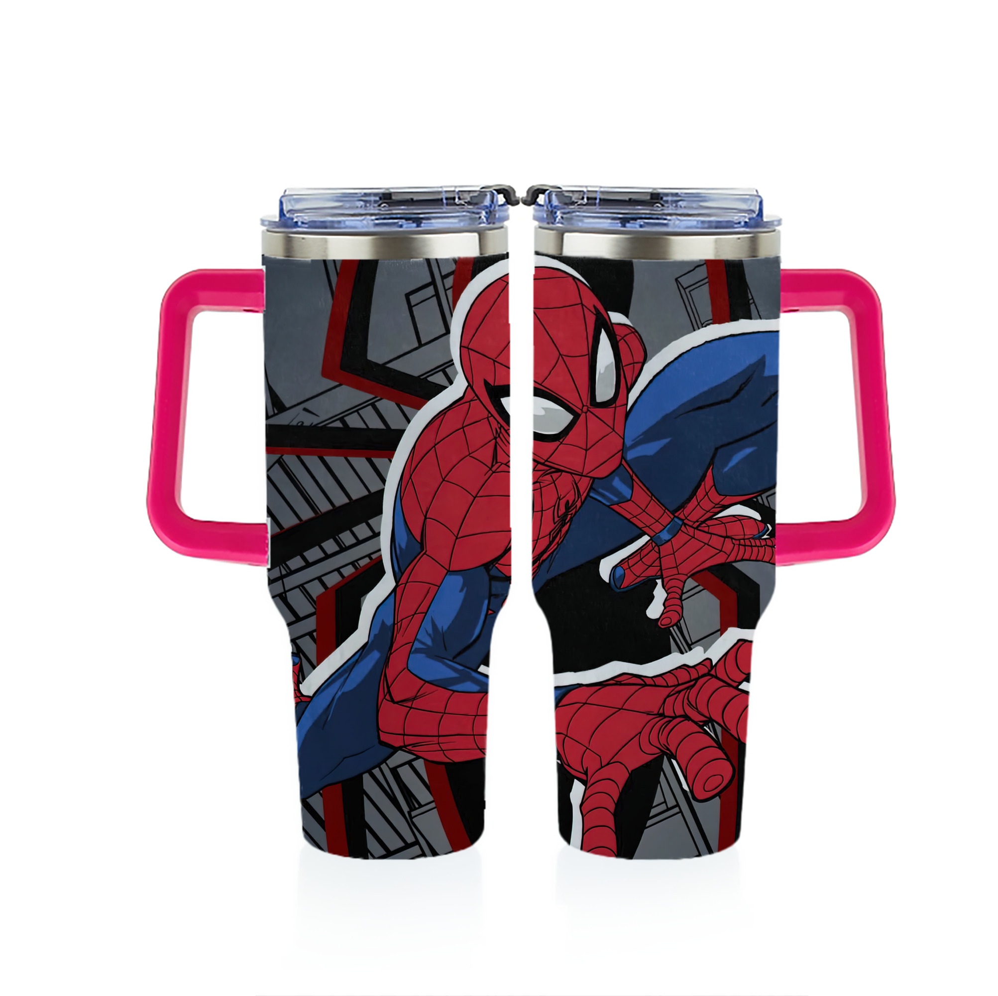 （画像用） Spider Man スパイダーマン 1200ｍLフルプリント車用タンブラー